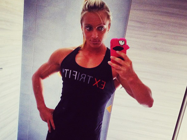 Katka Kyptov� p�ed MS �en a fitness mu�� 2013