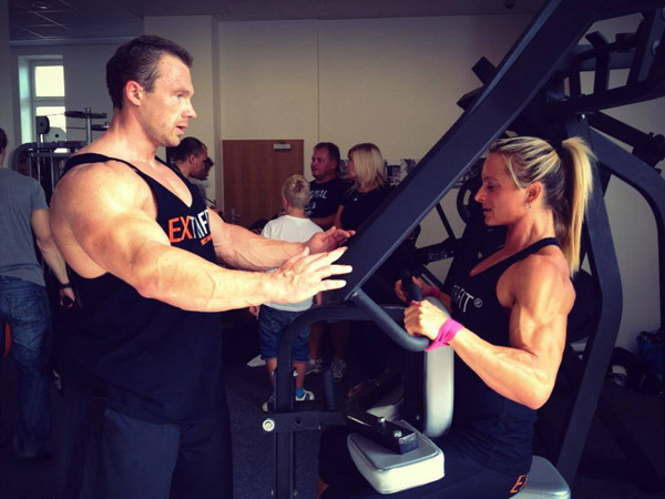 Katka Kyptov� p�ed MS �en a fitness mu�� 2013