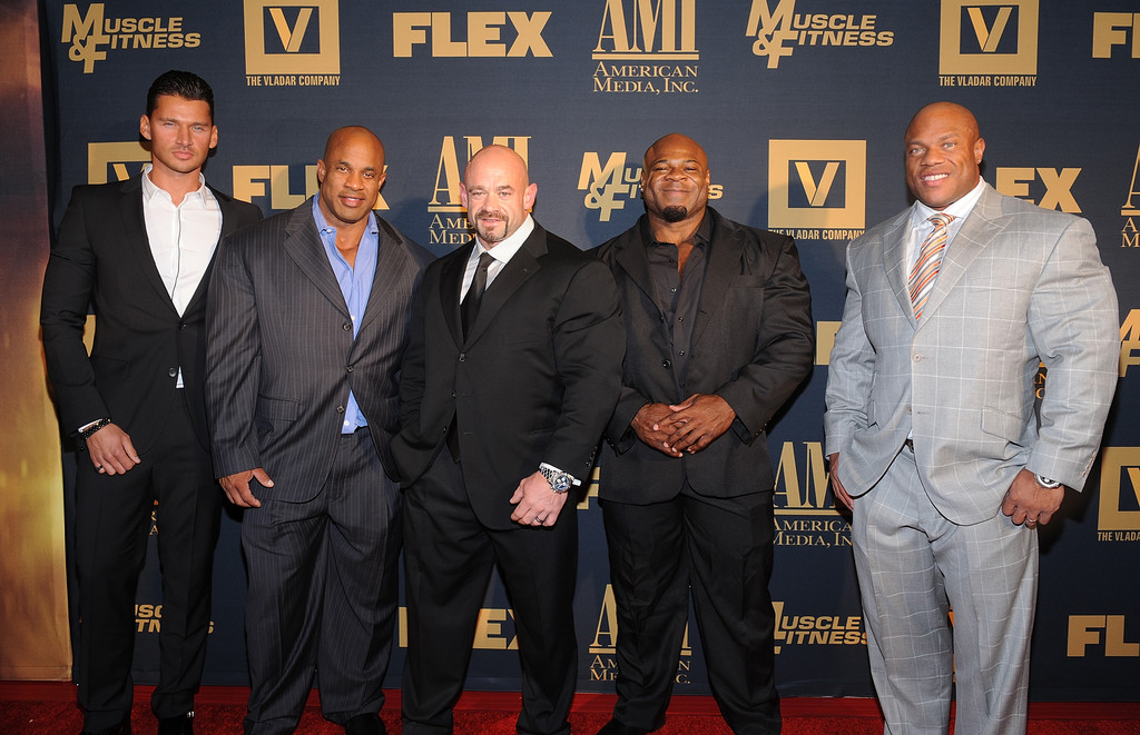 Vlad Yudin, Victor Martinez, Branch Warren, Kai Greene, Phil Heath