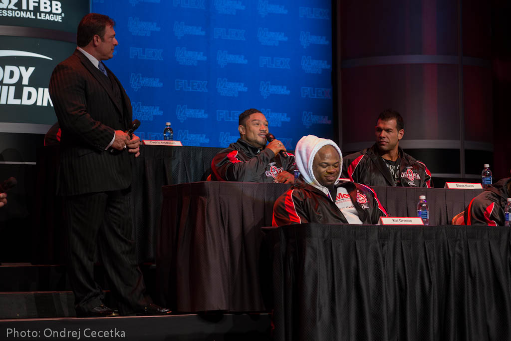 Roelly Winklaar, Steve Kuclo, Kai Greene