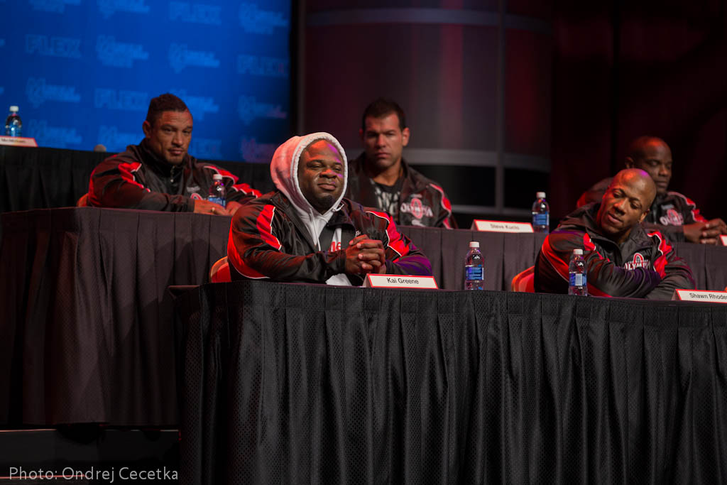 Roelly Winklaar, Steve Kuclo, Johnnie Jackson, Kai Greene, Shawn Rhoden