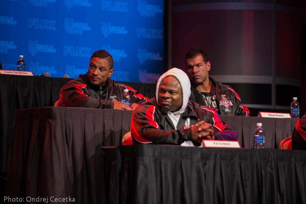 Roelly Winklaar, Steve Kuclo, Kai Greene
