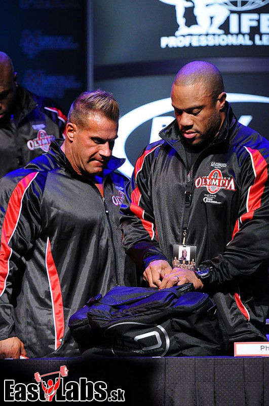 Jay Cutler, Phil Heath