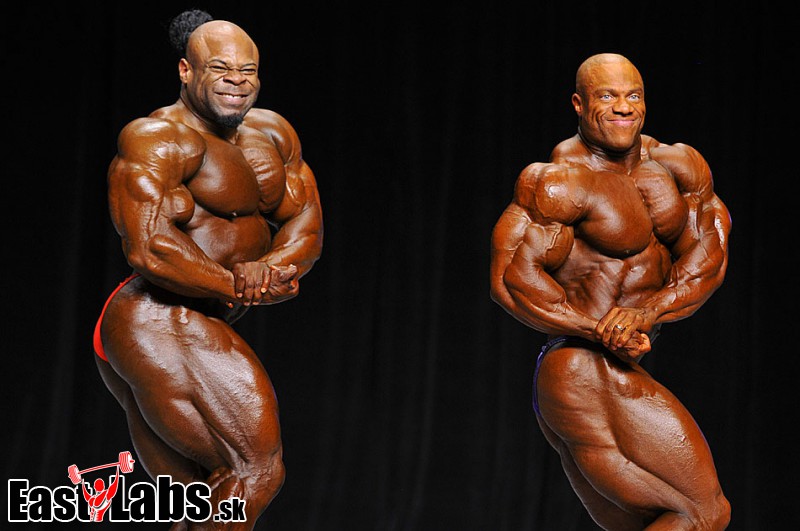 Kai Greene, Phil Heath