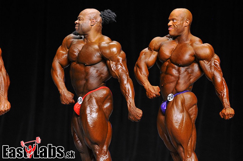 Kai Greene, Phil Heath
