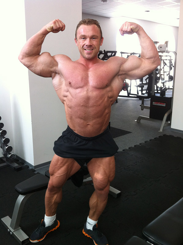 Slavoj Bedn�� 14 dn� p�ed Mr. Universe 2013