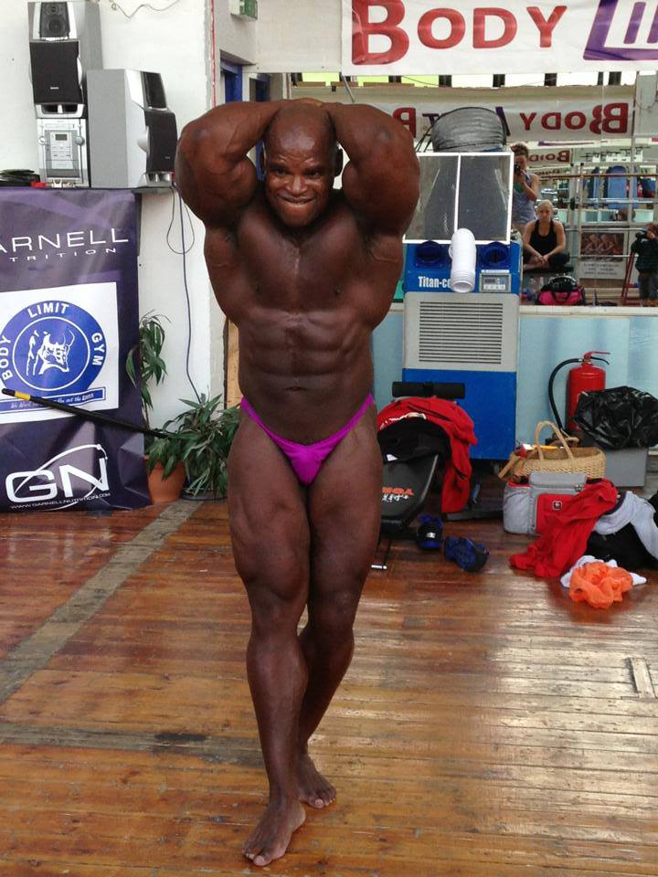 Hunni Glanville 7 t�dn� p�ed Arnold Classic Europe 2013