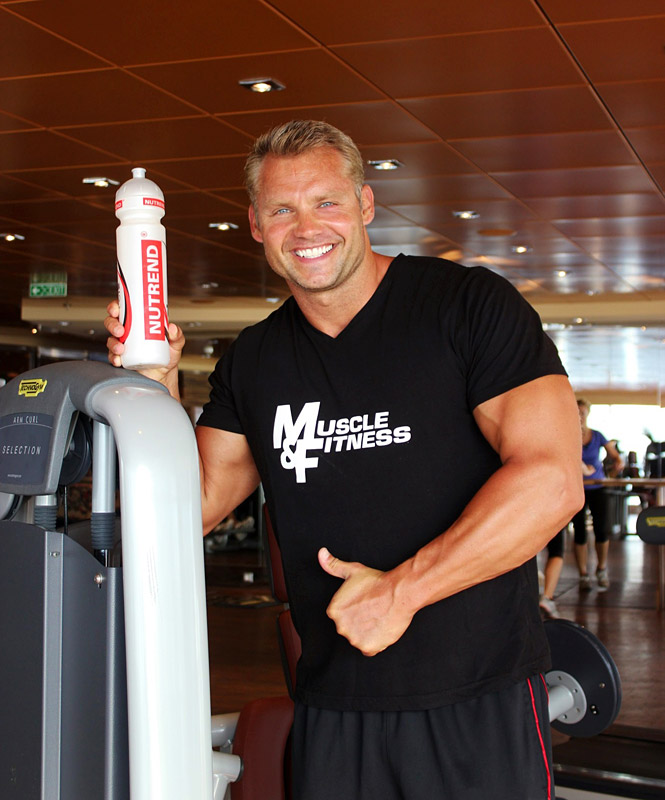 Martin Mester v p��prav� na Arnold Classic Europe 2013