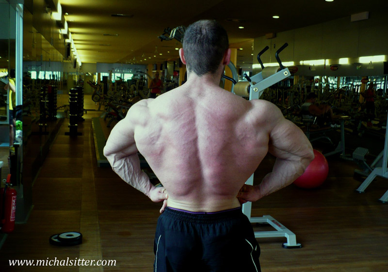 Michal Sitter v p��prav� na Arnold Classic Europe 2013