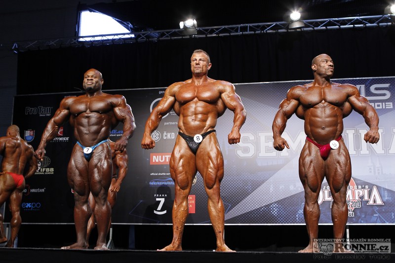 Kai Greene, Dalibor H�jek, Dexter Jackson