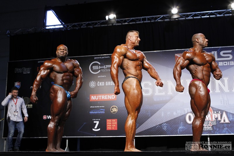 Kai Greene, Dalibor H�jek, Dexter Jackson