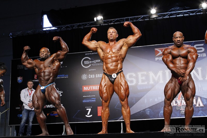 Kai Greene, Dalibor H�jek, Dexter Jackson