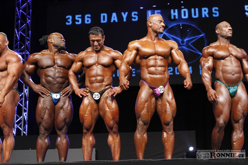 Kai Greene, Mehdi Hatami, Sami al Haddad, Dexter Jackson