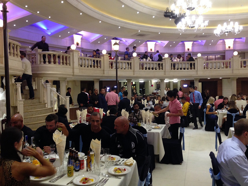 Banket ��astn�k� Mistrovstv� sv�ta junior� a masters 2013