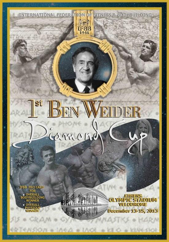 Plak�t k Ben Weider Diamond Cupu 2013