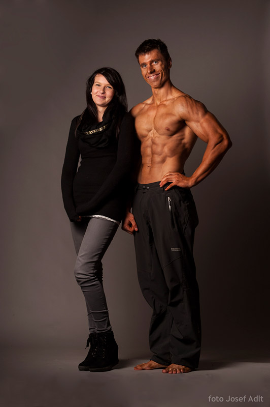 Petr Fix v p��prav� na kondi�n� sout�e 2013