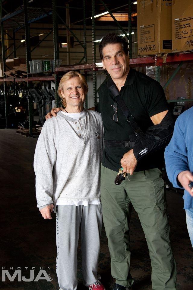 Tom Platz a Lou Ferrigno