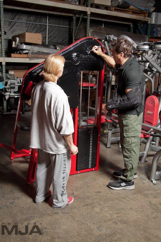 Tom Platz a Lou Ferrigno