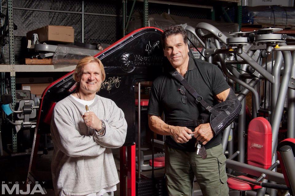 Tom Platz a Lou Ferrigno