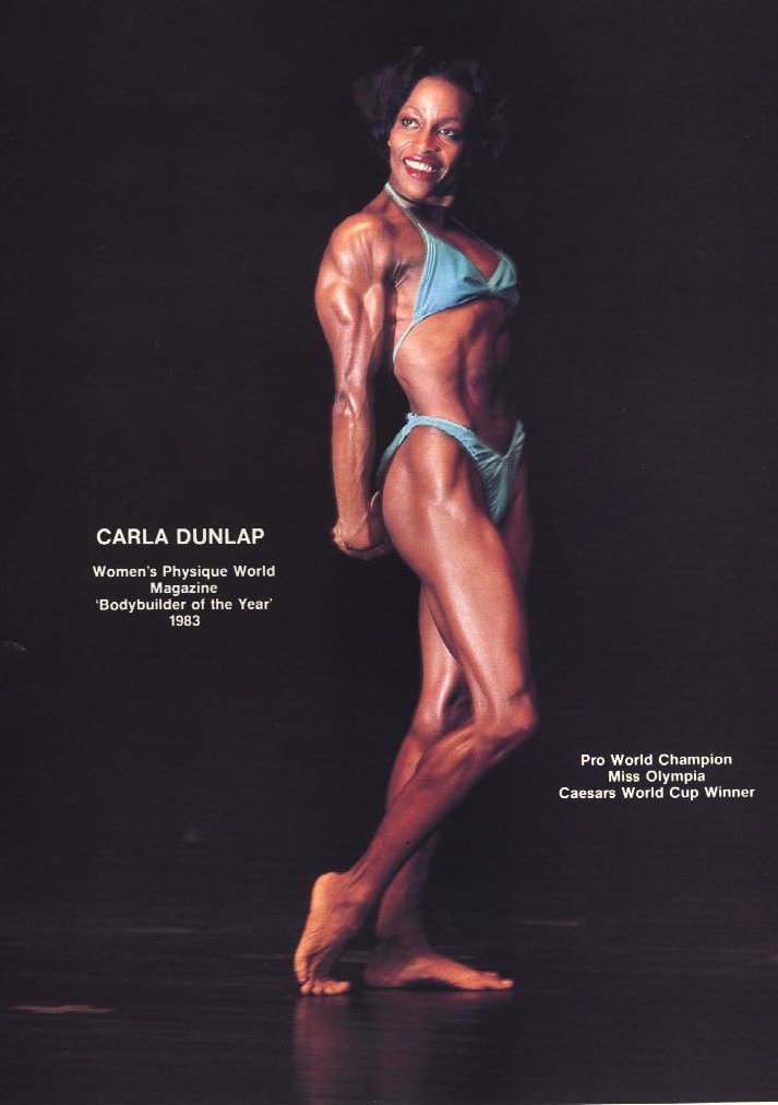 Carla Dunlap v roce 1983