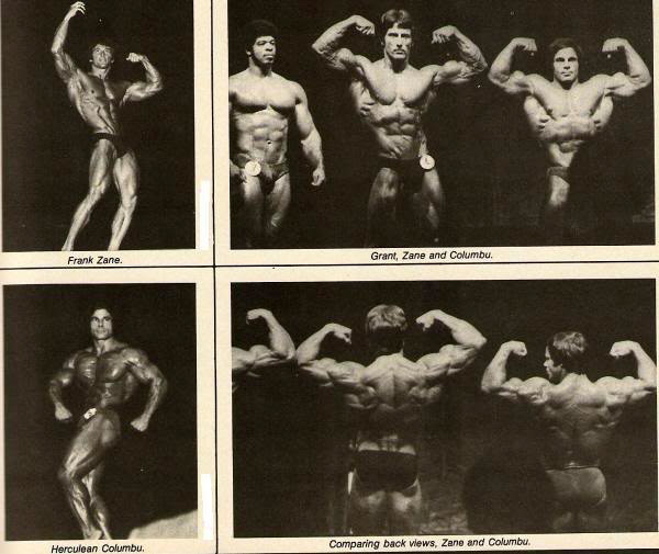 Mr. Olympia 1976: Zane, Columbu, Grant