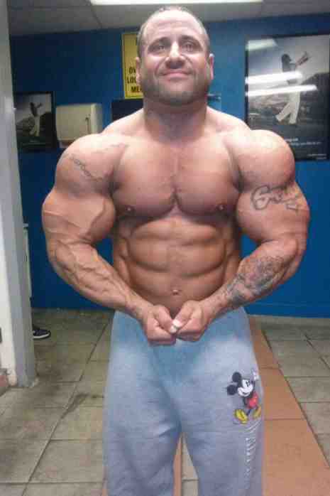 Steve Silverman 12 t�dn� p�ed New York Pro 2014 p�i hmotnosti 89 kg