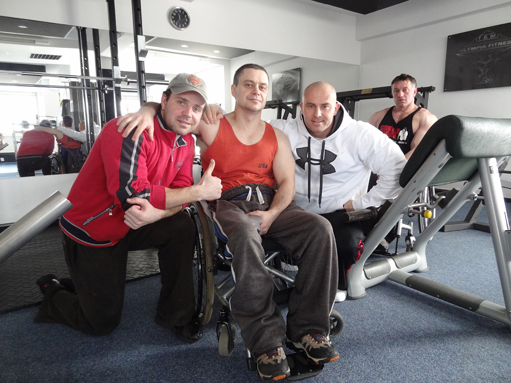 Daniel Minster a Petr Lind�k v p��prav� na jarn� sout�e