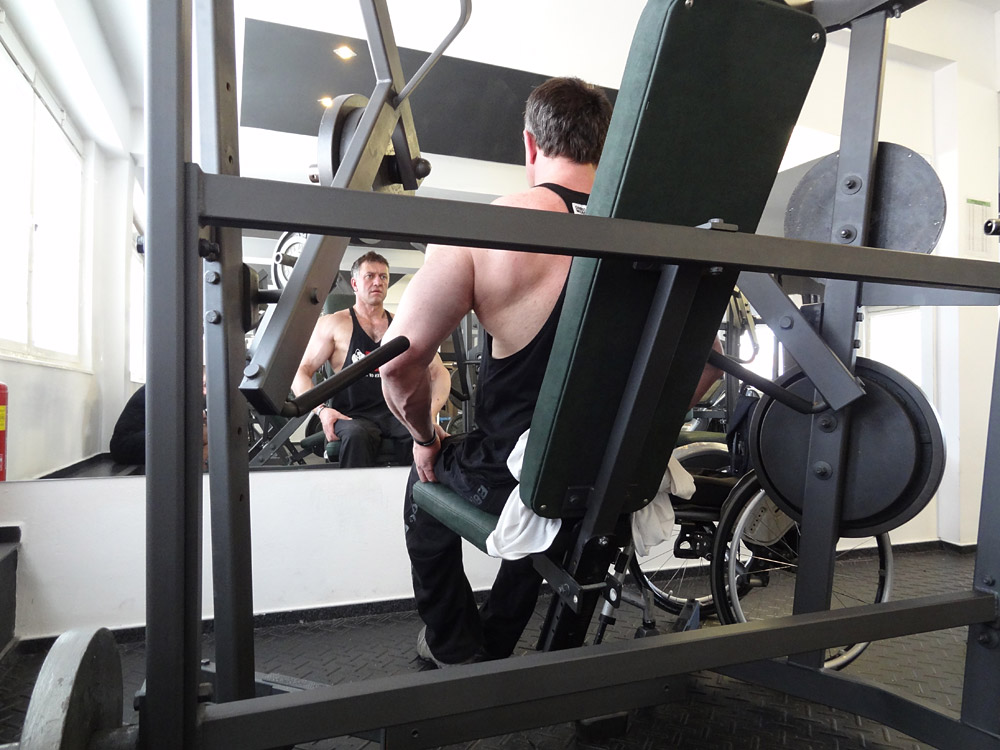 Daniel Minster a Petr Lind�k v p��prav� na jarn� sout�e
