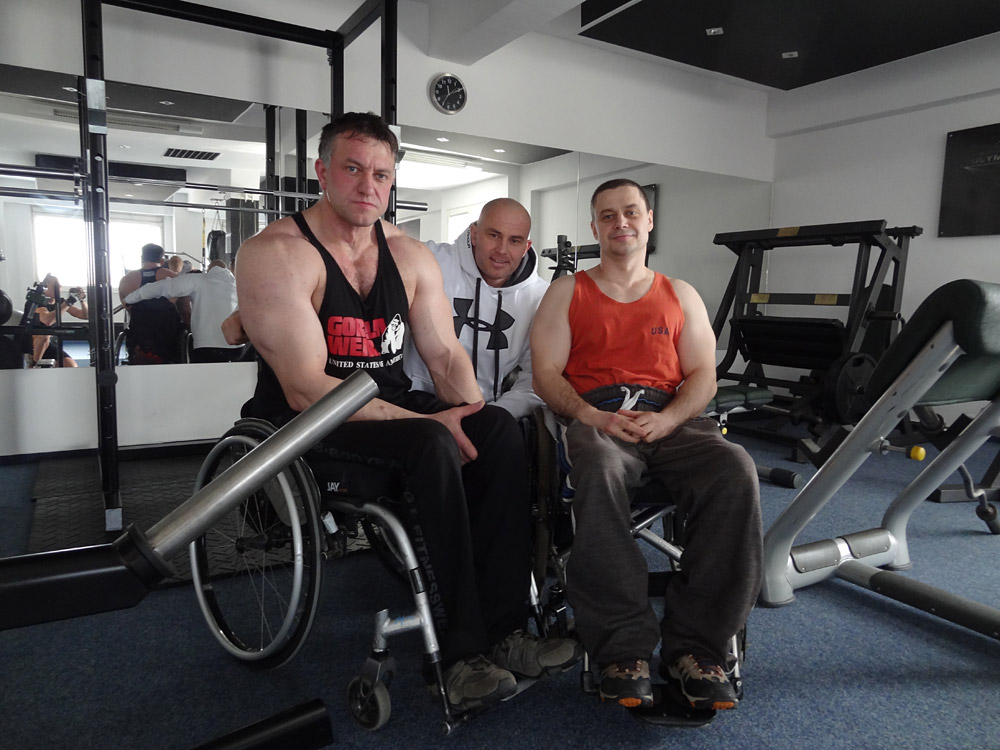 Daniel Minster a Petr Lind�k v p��prav� na jarn� sout�e