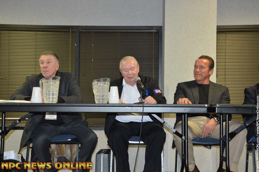 Jim Manion, Jim Lorimer, Arnold Schwarzenegger