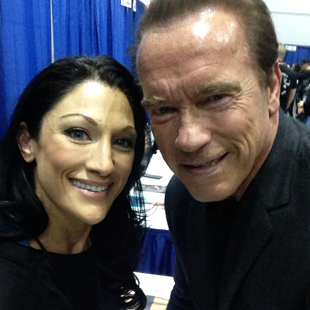 Arnold Schwarzenegger a Candice Keene