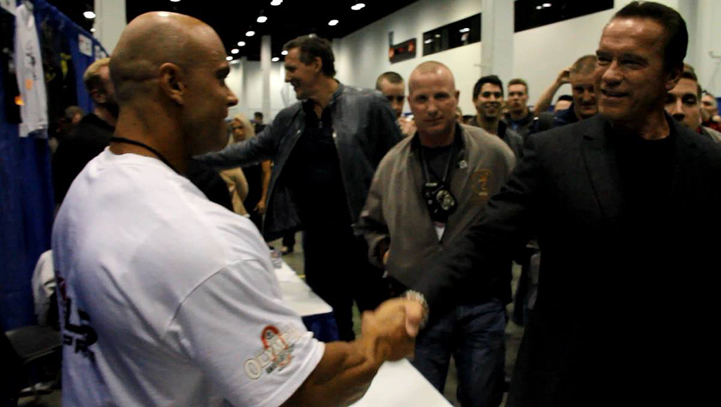 Luk� Osladil a Arnold Schwarzenegger