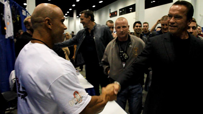 Luk� Osladil a Arnold Schwarzenegger