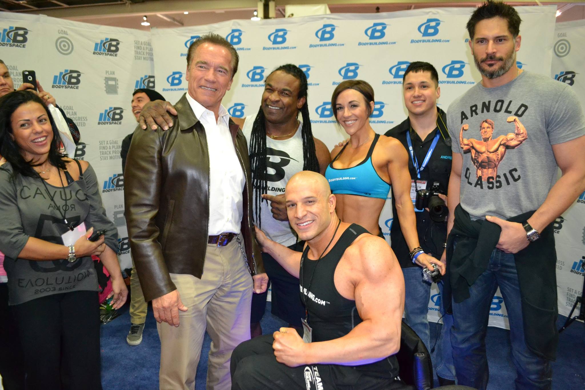 Arnold Schwarzenegger, Jerome Ferguson, Nick Scott