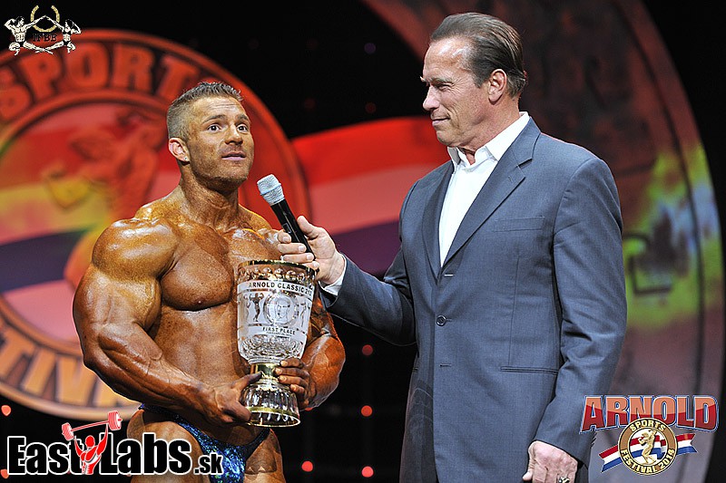 James "Flex" Lewis, Arnold Schwarzenegger