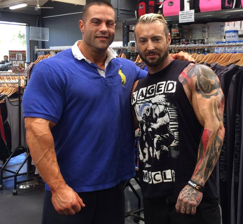Evan Centopani, Kris Gethin
