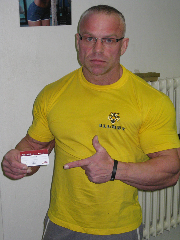 Petr Vani� s profesion�ln� kartou pro rok 2014