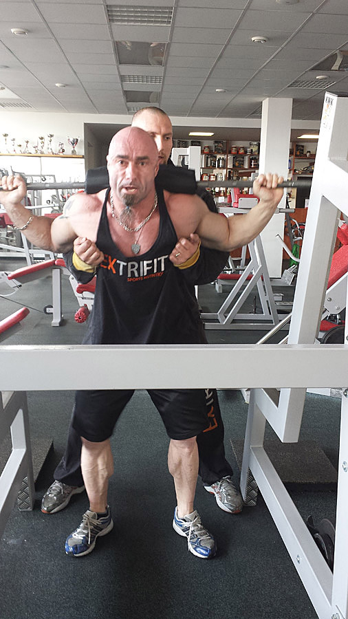 Josef Ma��n v p��prav� na jarn� mistrovsk� sout�e 2014