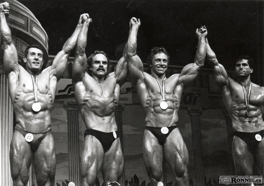 ME 1984, Haag - druh� zleva Dantlinger, t�et� Jastrzebski