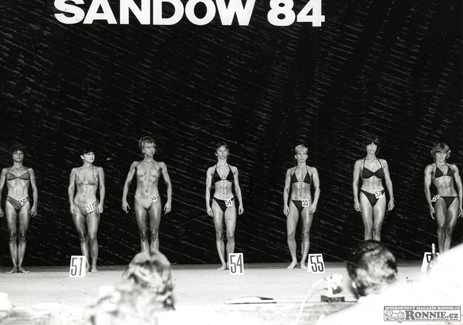 GP Sandow 1984 - pr�v� vznikaj�c� �ensk� kulturistika v �SSR