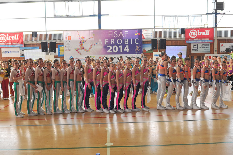 Nomina�n� kl�n� na ME a MS v aerobiku 2014