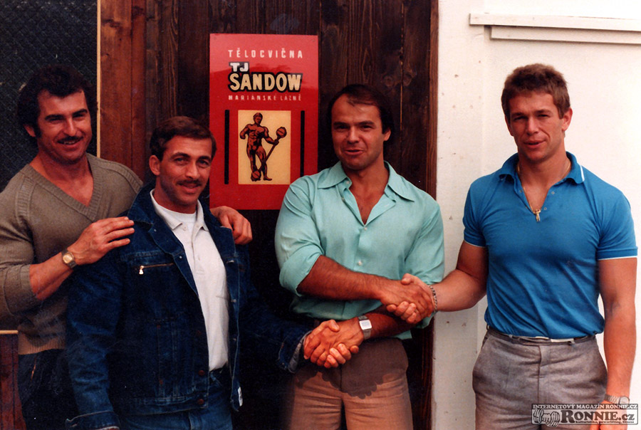 TJ Sandow 1982 - Harry Derglin, Appie Steinbeck, Petr Stach, holandsk� tren�r