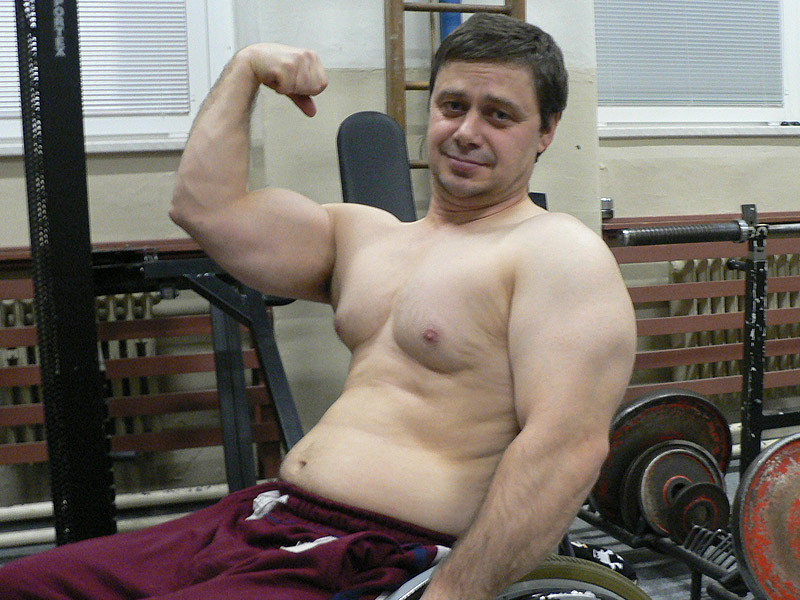 Petr Lind�k - objemov� forma 75 kg (3. 12. 2013)