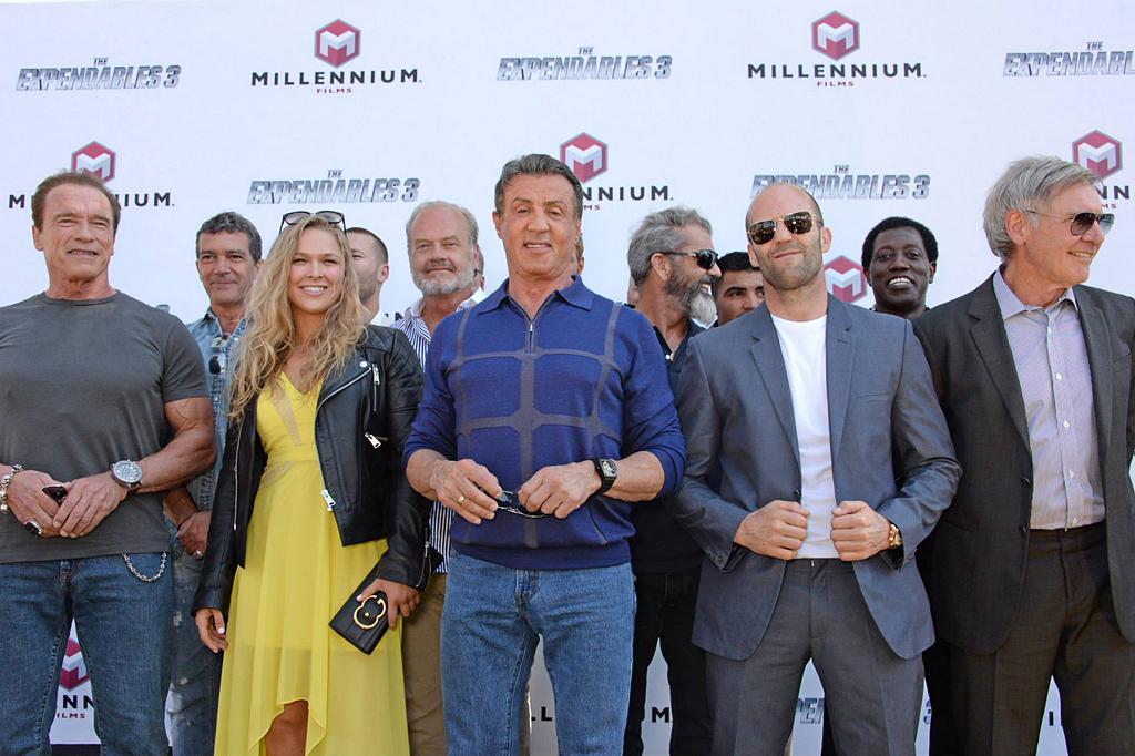 Hv�zdy The Expendables 3 na festivalu v Cannes