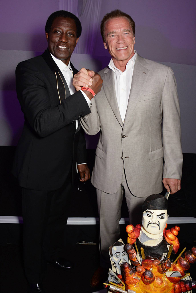 Wesley Snipes, Arnold Schwarzenegger