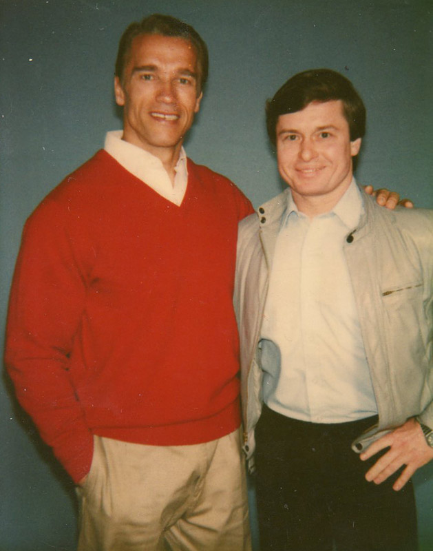 Josef �tajner a Arnold Schwarzenegger