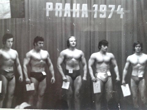 1974, krajsk� p�ebor Praha - Michal Macek, Ji�� Hork�, Ji�� Sl�ma,<br> Karel Florian, Michal Kol��