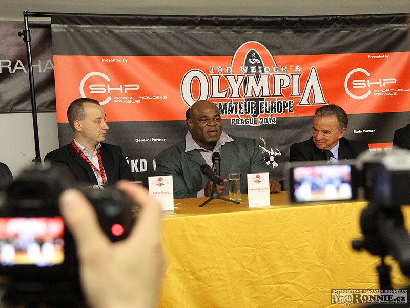 Tiskov� konference k Olympia Amateur Europe 2014