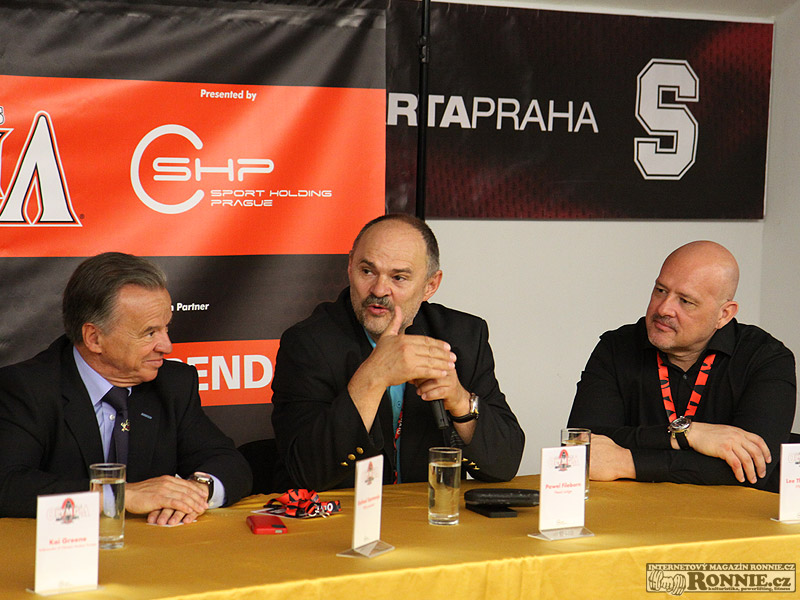 Tiskov� konference k Olympia Amateur Europe 2014