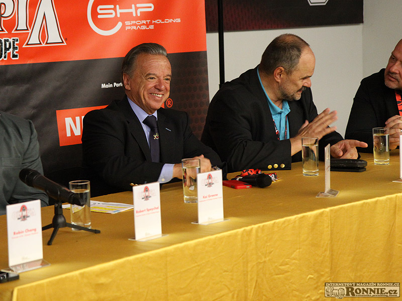 Tiskov� konference k Olympia Amateur Europe 2014